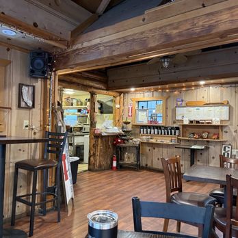 Mountain Tripper Cafe & Tea House - Indoor seating area 1/6/26 - Coffee & Tea Near Me - Shaver Lake, California Mountain Tripper Cafe & Tea House - Indoor seating area 1/6/26 - Coffee & Tea Near Me - Shaver Lake, California