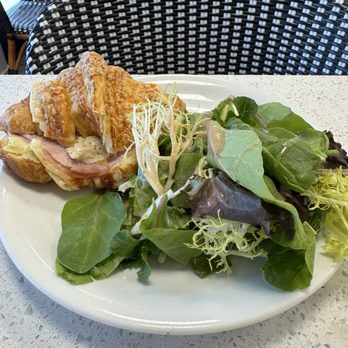 Cafe Breizh - Croissant jambon and salad - Bakeries Near Me - Las Vegas, Nevada