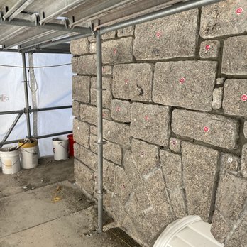 GoodSpeed Masonry & Restoration - Granite stones relayed after demolishing. - Masonry/Concrete Near Me - Spencer, Massachusetts GoodSpeed Masonry & Restoration - Granite stones relayed after demolishing. - Masonry/Concrete Near Me - Spencer, Massachusetts