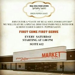 Real Soul Food Lovers - Saturday tastings!