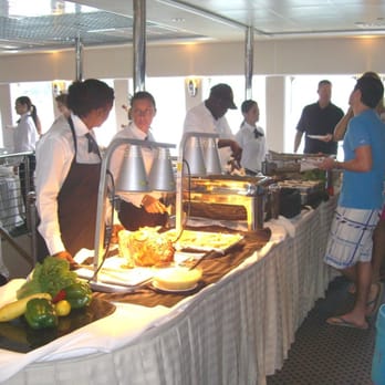 Biscayne Lady Yacht Charters - Bountiful Buffet - Boat Charters Near Me - Miami, Florida