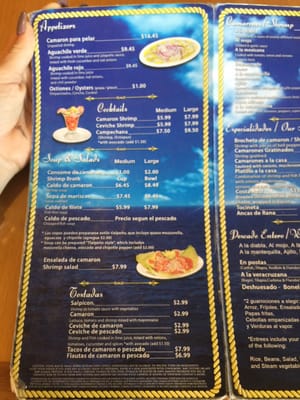Menu photo 5 El Terco Seafood McAllen, TX