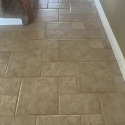 Grout back to original color Grout back to original color