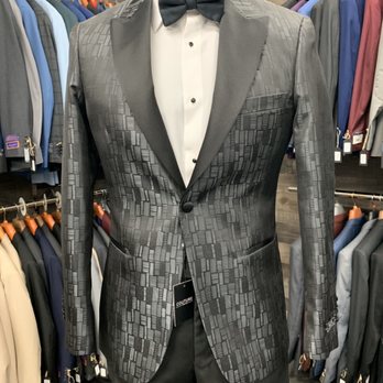 C & R Tuxedos - Charcoal Checkered Tux - Formal Wear Near Me - Ogden, Utah C & R Tuxedos - Charcoal Checkered Tux - Formal Wear Near Me - Ogden, Utah