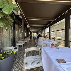 Enclosed outdoor patio