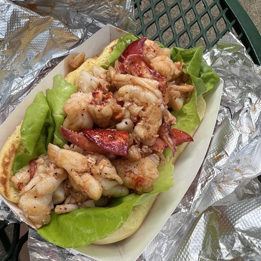 Hot lobster roll. Really bad. Hot lobster roll. Really bad.