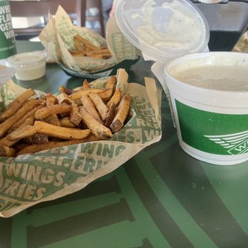 Wingstop - Fries and large ranch - Chicken Wings Near Me - Cheyenne, Wyoming