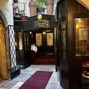 Griechenbeisl - Entrance, inside - Austrian Near Me - Vienna, 9