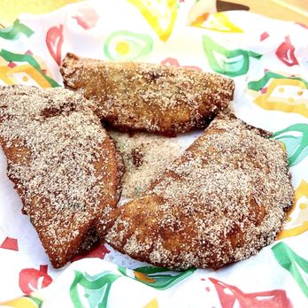 Me Gusta Tacos - Deep-fried apple and cherry pie do not try highly addictive!!! - Tacos Near Me - Henderson, Nevada