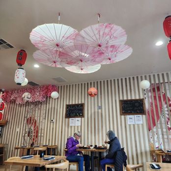 Sushi Town - Ceiling decor - Sushi Bars Near Me - San Jose, California