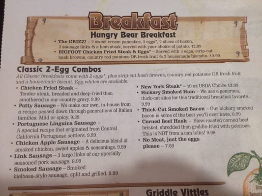 Black Bear Diner Vallejo Menu: Delicious Eats You Can't Miss