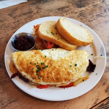 Jam Cafe - The Herald Street Omelette (egg white option) - Breakfast & Brunch Near Me - Vancouver, British Columbia
