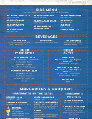 Menu photo 1 El Puerto Pleasant Hill, MO Menu photo 1 El Puerto Pleasant Hill, MO