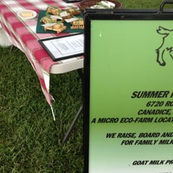 Mendon Farmer's Market - Summer Hills Farm has goat milk products & and delicious goat milk toffee!