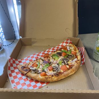 Pizza Pie Factory - Vegetarian Half $5.49 and the total after tax $6.13 - Pizza Near Me - Tempe, Arizona Pizza Pie Factory - Vegetarian Half $5.49 and the total after tax $6.13 - Pizza Near Me - Tempe, Arizona