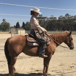 Knoll's Basic Horsemanship - Speckles and me.