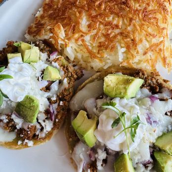 Chuponcito - Hash brown is starchy in the middle & crispy out; perfect taste n texture for me - Mexican Near Me - Aliso Viejo, California