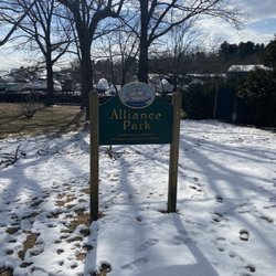 Alliance Park - sign