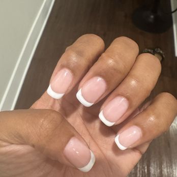 Nails & Beauty Spa - Gel manicure w/ french - Nail Salons Near Me - Norcross, Georgia Nails & Beauty Spa - Gel manicure w/ french - Nail Salons Near Me - Norcross, Georgia