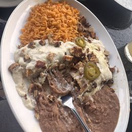 Fajita chicken sour cream enchiladas Fajita chicken sour cream enchiladas