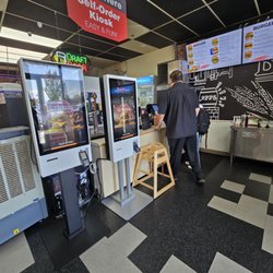 Red Wagon Burger - You can order screen by yourself. Also, you can order at the counter