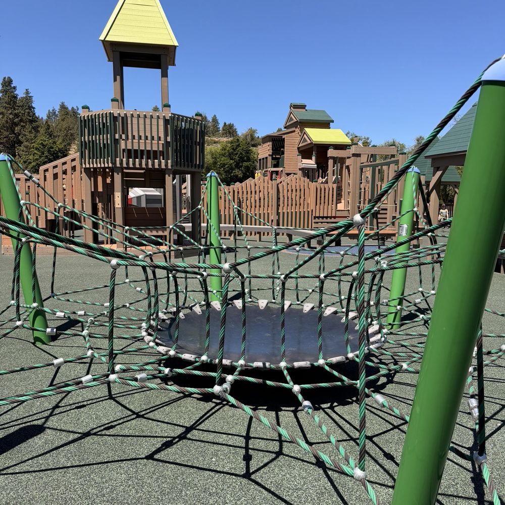 Moore Park Playground - 3D spider web playground climber - Playgrounds Near Me - Klamath Falls, Oregon Moore Park Playground - 3D spider web playground climber - Playgrounds Near Me - Klamath Falls, Oregon