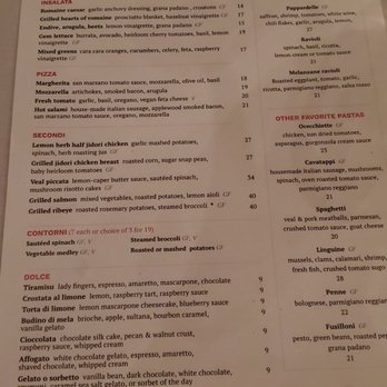 Piatti - Menu - Italian Near Me - La Jolla, California