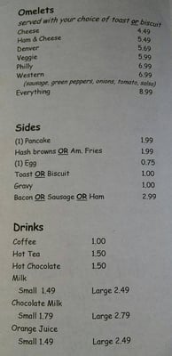 Menu photo 2 Desi's Diner Ironton, MO Menu photo 2 Desi's Diner Ironton, MO