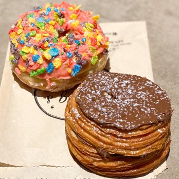 Mag’s Donuts & Bakery - Fruity Pebbles and Nutella Cronut - Donuts Near Me - Irvine, California