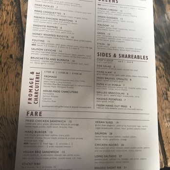 The Marq - Menu - New American Near Me - Chicago, Illinois The Marq - Menu - New American Near Me - Chicago, Illinois