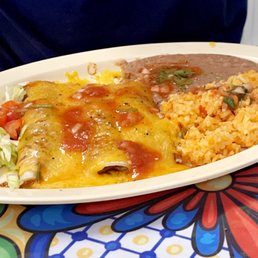 Cheese Enchilada Plate