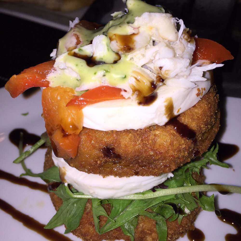 DeVine Bistro - Fried green tomatoes appetizer - New American Near Me - Wellington, Florida DeVine Bistro - Fried green tomatoes appetizer - New American Near Me - Wellington, Florida