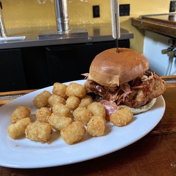 Richmond Republic Draught House - Korean Fried Chicken Sandwich - Burgers Near Me - San Francisco, California