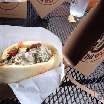 Gotta Eatta Pita - Stuffed falafel pita! ($7.45 +tax) - Mediterranean Near Me - Pleasant Hill, California
