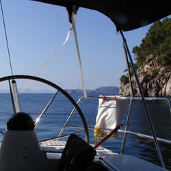 Fleuth-Sailing - Segelschule Bilk - Menorca-Törn mit Andreas und Petra Fleuth von Fleuth Sailing - Ankerbucht