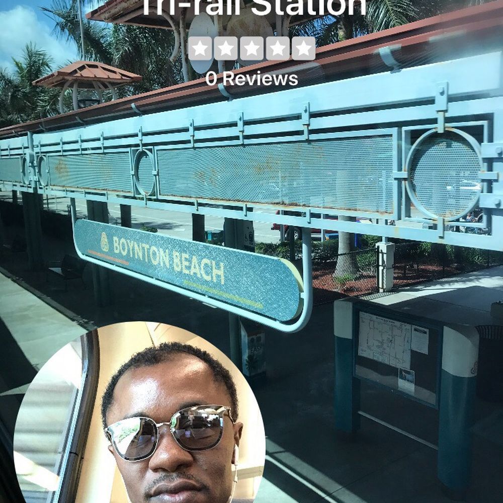 Boynton Beach Tri-rail Station - Heading to Fort Lauderdale..... - Train Stations Near Me - Boynton Beach, Florida