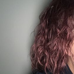 Adored Salon - This is after a long day at work. The curl is still there.