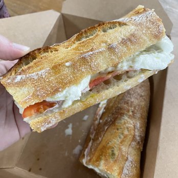 Crispy Heaven Bakery - Burrata Baguette - Bakeries Near Me - New York, New York