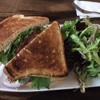 Strong Hearts Cafe - "Chicken" salad sandwich with greens - Sandwiches Near Me - Syracuse, New York Strong Hearts Cafe - "Chicken" salad sandwich with greens - Sandwiches Near Me - Syracuse, New York