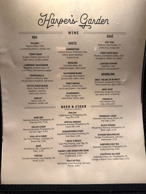 Menu photo 8 Harper's Garden Philadelphia, PA