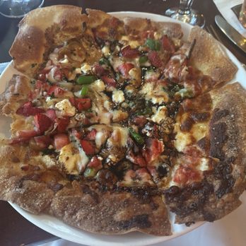 The Heights Restaurant and H Bar - Strawberry & Chèvre Pizza - New American Near Me - Ithaca, New York
