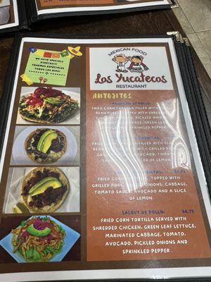 Menu photo 3 Los Yucatecos Restaurant San Francisco, CA Menu photo 3 Los Yucatecos Restaurant San Francisco, CA