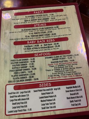Menu photo 4 Rickey's Restaurant & Lounge Hollywood, FL