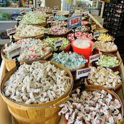 Candy & Kites - Picked up a pound of salt, water taffy for my friends in France