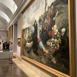 Museo Nacional del Prado - before I realized photos were not allowed