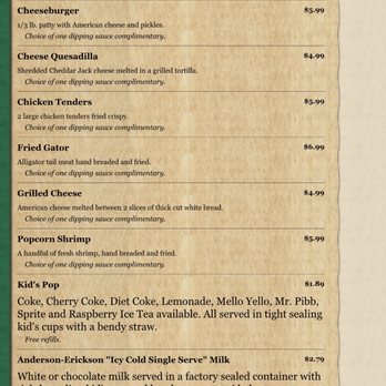Buzzard Billy's - Sample online menu prices - Cajun/Creole Near Me - Des Moines, Iowa Buzzard Billy's - Sample online menu prices - Cajun/Creole Near Me - Des Moines, Iowa