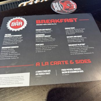 The Bar - Menu 2 breakfast - Sports Bars Near Me - Mission, Kansas The Bar - Menu 2 breakfast - Sports Bars Near Me - Mission, Kansas