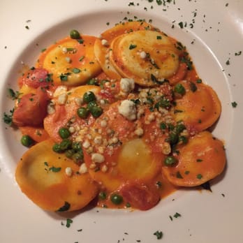 Blue Fire Bar & Grill - Ravioli with Gorgonzola cheese and sweet peas- delish - Bars Near Me - Amherst, New York
