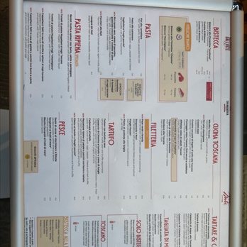 Trattoria dall'Oste - Menu outside - Trattorie Near Me - Florence, FI