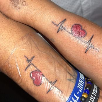 Crown Electric Tattoo - Matching tattoos my wife decided for us - Tattoo Near Me - Las Vegas, Nevada